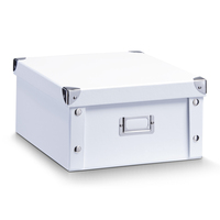 Zeller Present 17763 Aufbewahrungsbox Rechteckig Karton Weiß
