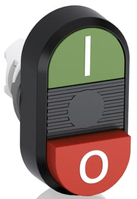 ABB MPD13-11B push-button panel Black, Green, Red
