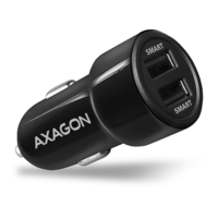 Axagon PWC-5V5 ładowarka do urządzeń przenośnych Smartfon, Tablet Czarny Zapalniczka Szybkie ładowanie Automatyczna