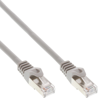 InLine 40pcs. pack Bulk-Pack Patch cable, SF/UTP, Cat.5e, grey, 2m
