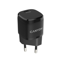 Canyon CNE-CHA20B05 mobiltelefon töltő Univerzális Fekete AC Beltéri