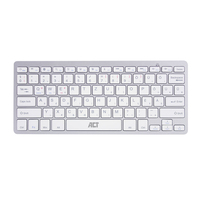 ACT AC5610 Tastatur Bluetooth QWERTZ Ungarisch Weiß