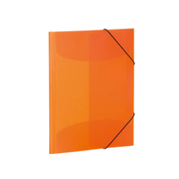 HERMA 19503 fichier Polypropylène (PP) Orange, Translucide A4