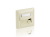 Equip 760304 veiligheidsplaatje voor stopcontacten Wit