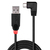 Lindy 31977 USB Kabel 2 m USB 2.0 USB A Micro-USB B Schwarz