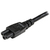 StarTech.com PXTNB3SEU2M kabel zasilające Czarny 2 m CEE7/7 C5 panel