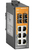 Weidmüller IE-SW-EL08-6TX-2SC Managed Fast Ethernet (10/100) Schwarz, Orange