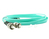 BlueOptics SFP3333EU10MK Glasfaserkabel 10 m ST OM3 Aqua-Farbe