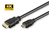 Microconnect HDM19191V2.0C HDMI-Kabel 1 m HDMI Type C (Mini) HDMI Typ A (Standard) Schwarz