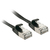 Lindy 47480 hálózati kábel Fekete 0,3 M Cat6a U/FTP (STP)