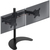 Techly Desk Stand for 2 Monitor 13-27" with Base h.400m ICA-LCD 3410 68,6 cm (27") Czarny Biurko