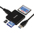 Hama 00124156 geheugenkaartlezer USB 3.2 Gen 1 (3.1 Gen 1) Type-A Zwart