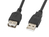 Lanberg CA-USBE-10CC-0007-BK cable USB 0,7 m USB 2.0 USB A Negro