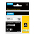 DYMO Rhino Etichette in poliestere permanenti industriali | 12 mm x 5,5 m | Stampa nera su trasparente | Autoadesive | per LabelManager e Rhino Label Makers