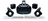HTC Virtual Reality Headset inkl. 2x Motion Controller & Dediziertes obenmontiertes Display Schwarz