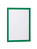 Durable DURAFRAME magnetisch frame A4 Groen