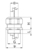 Kaiser 1571.32.3.090 kabelwartel Grijs Polyamide