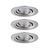Paulmann 942.95 Recessed lighting spot Brushed iron Non-changeable bulb(s) LED 3 W