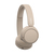 Sony WH-CH520 Zestaw słuchawkowy Bezprzewodowy Opaska na głowę Połączenia/muzyka USB Type-C Bluetooth Podstawka do ładowania Kremowy