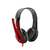 Canyon HSC-1 Headset Vezetékes Fejpánt Hívás/zene Fekete, Vörös