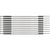 Brady SCN-05-MINUS Kabelmarkierer Schwarz, Weiß Nylon 300 Stück(e)