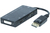 Dacomex 199058 câble vidéo et adaptateur 0,23 m DisplayPort DVI-D + VGA (D-Sub) + HDMI Noir