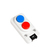 M5Stack U025 accessorio per scheda di sviluppo Pulsante di commutazione Blu, Rosso, Bianco