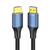Vention Cotton Braided HDMI-A Male to Male HD Cable 8K 1M Blue Aluminum Alloy Type