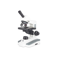 Microscopio biológico MOTIC, modelo B1-211E SP, cabezal monocular, cable EU