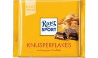 Ritter SPORT Tablette de chocolat CORN FLAKES, 100 g (9540042)