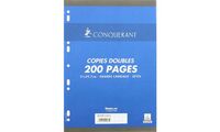 CONQUERANT SEPT Copies doubles 170 x 220 mm,Seyès, 200 pages (339205600)