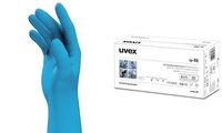 uvex Gant de protection à usage unique u-fit, taille XL,bleu (6300122)