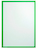 Ramka magnetyczna FRANKEN, A4, zielona