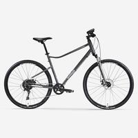 Hybrid Bike Riverside 700 - Grey/sea Green - L