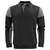 Printer Prime Polosweater zwart/staalgrijs - maat 4XL