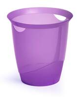 Durable Waste Bin Trend 16 Litres - Transparent Purple