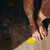 Relaxdays Badewannen Sticker Kinder, 5er Set, Tier-Design Ente, mit Saugnäpfen, Wanne & Dusche, Anti Rutsch Pads, gelb