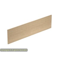 Pannello divisorio + staffe supporto per bench rovere 120x40 cm in melaminico linea Bridge Artexport - PAN-120-BTA/C