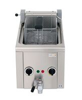 cookmax Elektro-Fritteuse 6 l mit Ablasshahn,