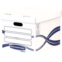 ValueX Storage Box Board White and Blue (Pack 10)