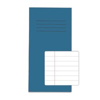 Rhino 8 x 4 (205x102mm) Vocabulary Notebook 32 Page Feint Ruled 12mm Light Blue (Pack 100) - GVNB005-96-2