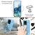 NALIA Glitter Case für Samsung Galaxy S20 Ultra, Diamant Schutz Hülle Bumper Schwarz