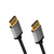 DisplayPort-Kabel, DP/M zu DP/M, 4K/60 Hz, Alu, schwarz/grau, 2 m, LogiLink® [CDA0101]