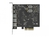 PCI Express x4 Karte zu 2 x USB Type-C™ + 3 x USB Typ-A - SuperSpeed USB 10 Gbps, Delock® [89064]