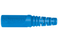 4 mm Kupplung, Lötanschluss, 2,5 mm², blau, KU 09 L NI / BL