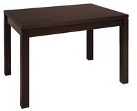Tisch Murphy rechteckig; 120x80x75.5 cm (LxBxH); Platte esche nussbaum gebeizt,