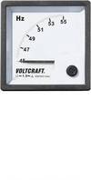 Analóg beépíthető lágyvasas táblaműszer, beépíthető frekvenciamérő műszer 50Hz Voltcraft AM 72x72