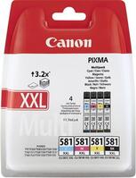 Canon Tinta CLI-581XXL BKCMY Eredeti Fénykép fekete, Cián, Bíbor, Sárga 1998C005