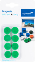 Legamaster Magnet 20mm grün 8St C&C