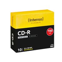 CD-Rohlinge 700MB/80Min. Slimcase 10pcs Printable Egyéb